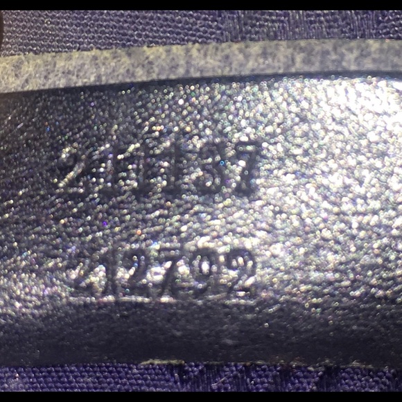 Gucci Navy Monogram GG Zip Blue Canvas Tote 💕 - Picture 6 of 8